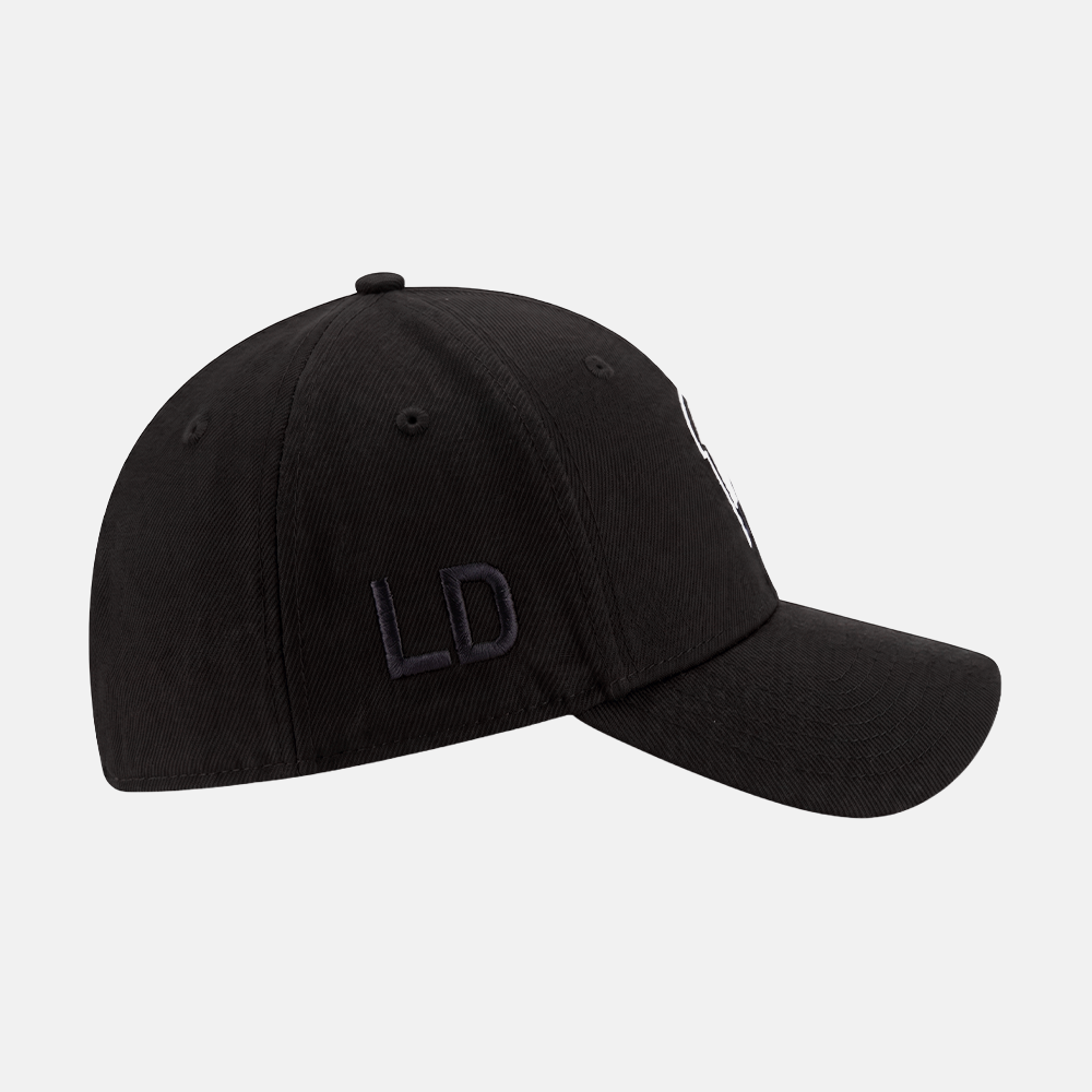Super Flea Market+39Thirty+Baseball cap black with white logo+Leonardo Dicaprio 3.jpg